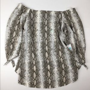 NWT Off Shoulder Top